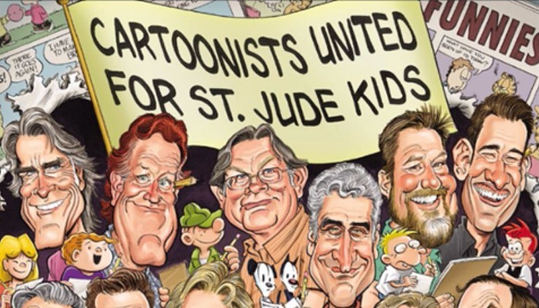 Cartoonists Unite for St. Jude Kids