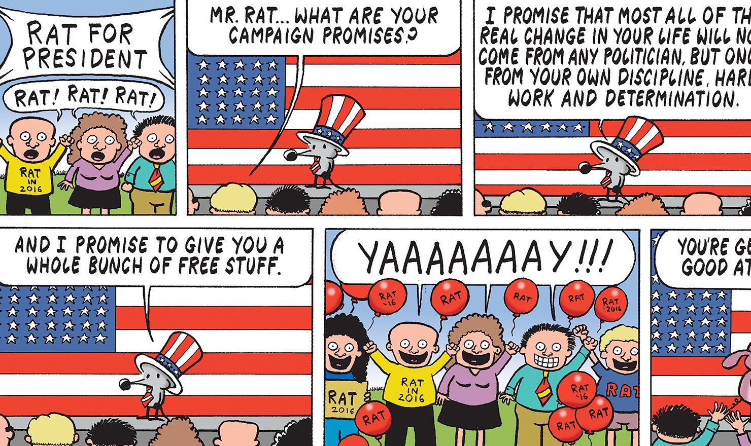 Election Selections: Pearls Before Swine Edition